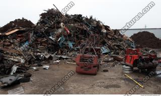 Photo Textures of Metal Scrap